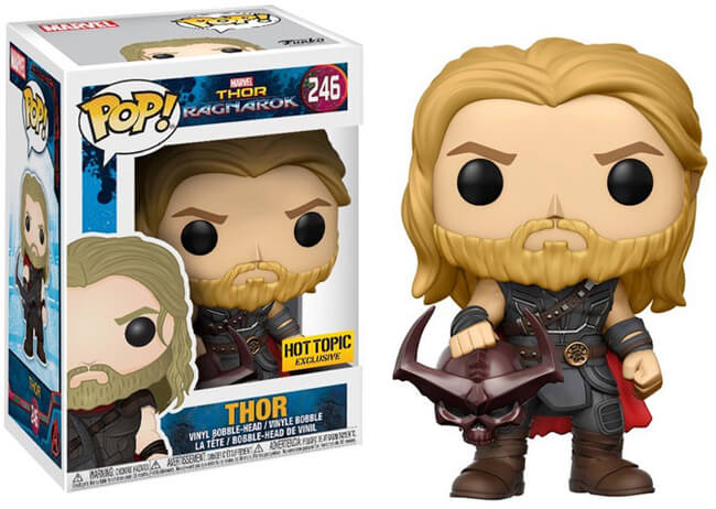 Funko POP! Thor Ragnarok - Thor (Hot Topic)(Damaged Box) #246