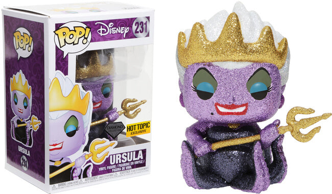Funko POP! Disney: Ursula (Diamond)(Hot Topic)(Damaged Box) #231