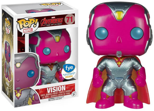 Funko POP! Marvel: Avengers - Vision (FYE)(Damaged Box) #71