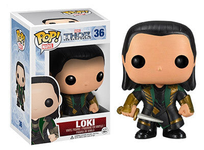 Funko POP! Marvel: Thor the Dark World - Loki (Damaged Box) #36