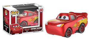 Funko POP! Disney Pixar: Cars 3 - Lightning McQueen (Target)(Chrome)(Damaged Box) #282