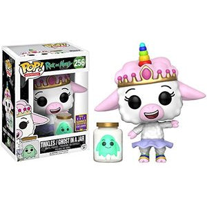 Funko POP! Animation: Rick & Morty - Twinkles/ Ghost In A Jar (2017 Summer Convention) (GiTD)(Damaged Box) #256