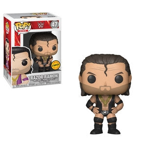 Funko POP! WWE: Razor Ramon (CHASE)(Damaged Box) #47