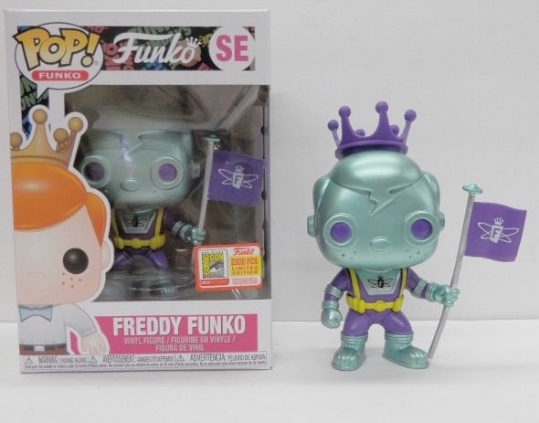 Funko POP! Freddy Funko Space Robot [Teal](2018 SDCC 2000 PCS) #SE
