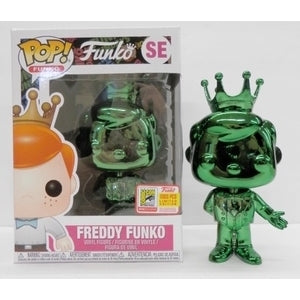 Funko POP! Freddy Funko: Green Chrome (2018 SDCC 1000 PCS) #SE