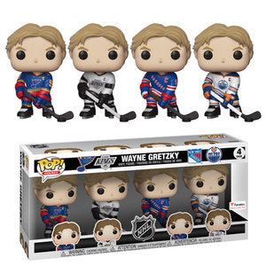 Funko POP! Hockey: Wayne Gretzky (Fanatics)(Damaged Box) 4Pack