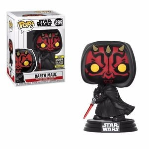 Funko POP! Star Wars - Darth Maul (2019 Galactic Convention)(Damaged Box) #299