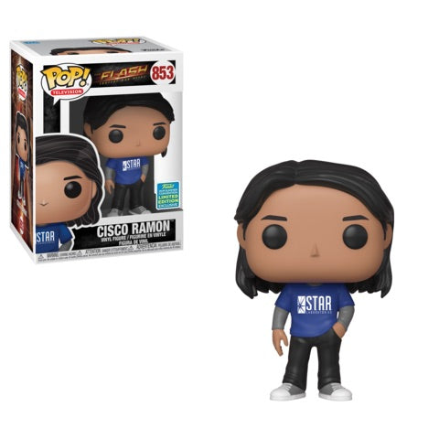 Funko POP! Television: The Flash Fastest Man Alive - Cisco Ramon (2019 Summer Convention)(Damaged Box) #853