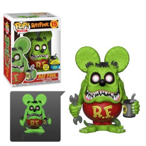 Funko POP! Icons: Rat Fink - Rat Fink (GiTD)(2019 Toy Tokyo) #15