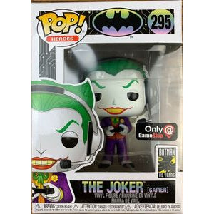 Funko POP! Heroes: The Joker [Gamer](Game Stop) #295