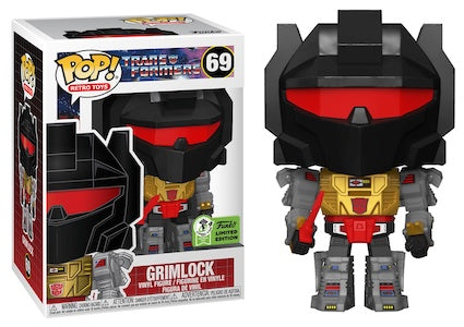 Funko POP! Retro Toys: Transformers - Grimlock (2021 ECCC)(Damaged Box) #69