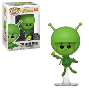 Funko POP! Animation: The Flintstones - The Great Gazoo (GiTD)(2020 Spring Convention)(Damaged Box) #743
