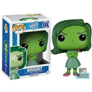 Funko POP! Disney: Inside Out - Disgust (Damaged Box)[B] #134