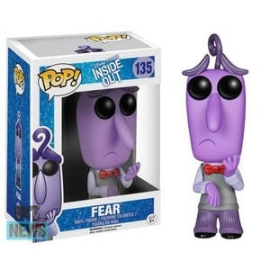Funko POP! Disney Pixar: Inside Out - Fear (Damaged Box) #135