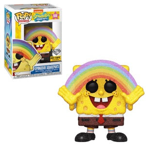 Funko POP! Animation: Spongebob Squarepants (Diamond)(Hot Topic)(Damaged Box) #558