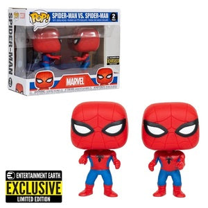 Funko POP! Spider-Man VS. Spider-Man (Entertainment Earth) [2-Pack]