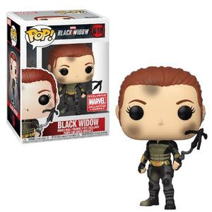 Funko POP! Marvel: Black Widow [Battle Damage](Collector Corps)(Damaged Box) #619