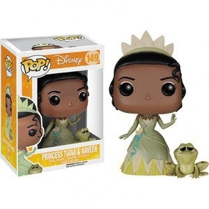Funko POP! Disney: Princess Tiana & Naveen (Damaged Box) #149