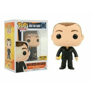 Funko POP! Television: Doctor Who - Ninth Doctor with Banana (Hot Topic)(Damaged Box) #301
