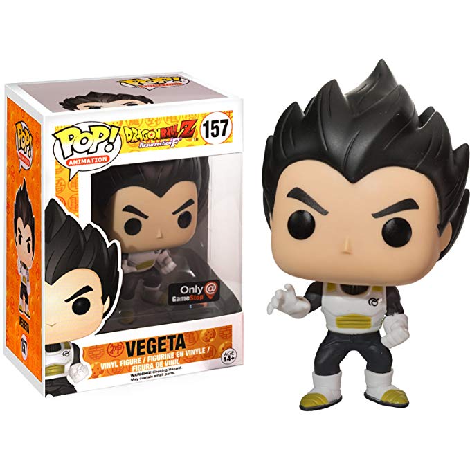 Funko POP! Animation: Dragon Ball Z - Vegeta (GameStop) #157