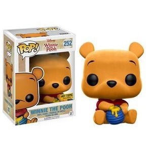 Funko POP! Disney Winnie the Pooh: Winnie the Pooh (Hot Topic)(Flocked)(Damaged Box) #252