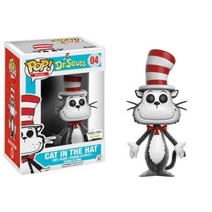 Funko POP! Books: Dr. Seuss - Cat in The Hat (B&N)(Damaged Box) #04