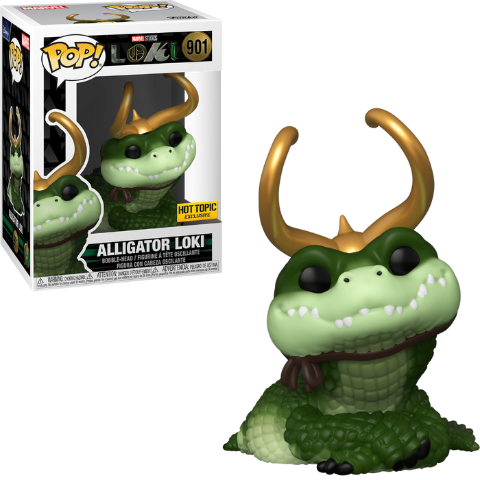 Funko POP! Marvel: Loki - Alligator Loki (Hot Topic) #901