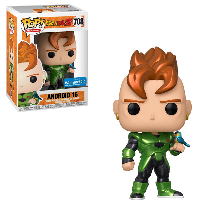Funko POP! Animation: Dragon Ball Z - Android 16 (Walmart) #708