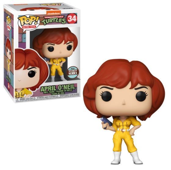 Funko POP! Retro Toys: Teenage Mutant Ninja Turtles - April O'Neil (Specialty Series) #34