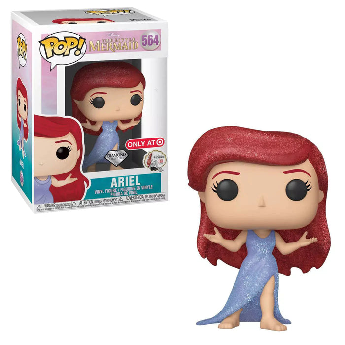 Funko POP! Disney: The Little Mermaid - Ariel [Diamond] (Target)(Damaged Box) #564