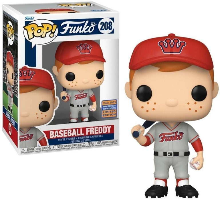 Funko POP! Funko: Baseball Freddy (2023 Wondrous Convention) #208