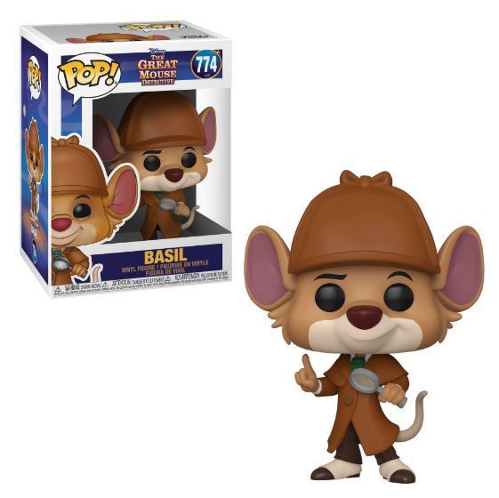 Funko POP! Disney: The Great Mouse Detective - Basil (Damaged Box) #774