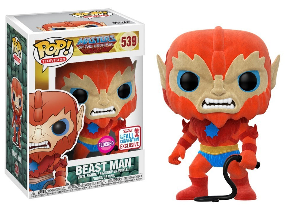 Funko POP! Television: Masters of The Universe - Beast Man (Flocked)(2017 Fall Convention) #539
