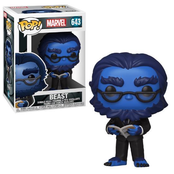 Funko POP!  Marvel: Beast (Signed/Kelsey Grammer/JSA)(85 PCS) #643