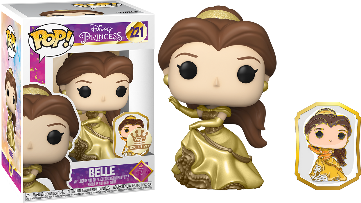 Funko POP! Disney: Princess - Belle (Funko)(Damaged Box) #221