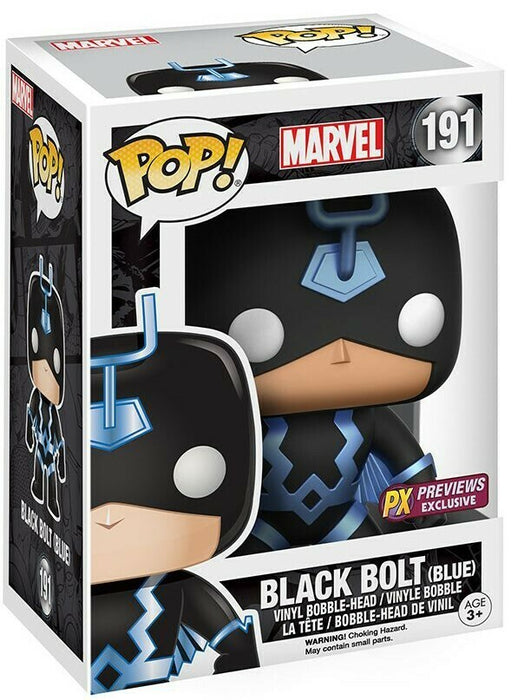 Funko POP! Marvel: Black Bolt [Blue] (PX Previews)(Damaged Box) #191