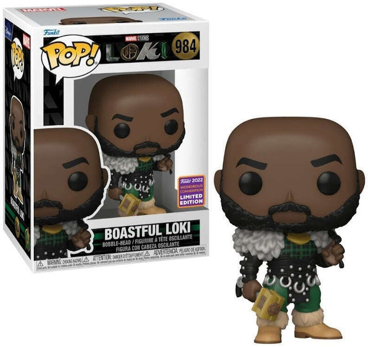 Funko POP! Loki: Boastful Loki (2022 Wondrous Convention) #984