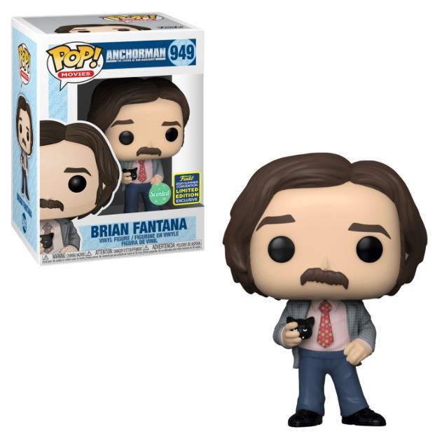 Funko POP! Movies: Anchorman The Legend of Ron Burgundy - Brian Fantana (Scented)(2020 Summer Convention) #949