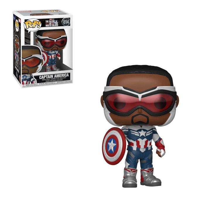 Funko POP! Marvel: The Falcon and The Winter Soldier: Captain America #814