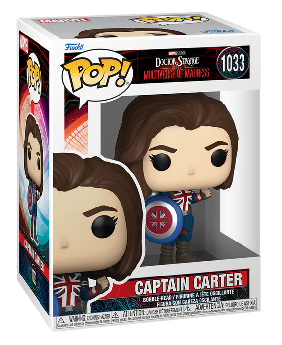 Funko POP! Marvel: Doctor Strange In The Multiverse Of Madness - Captain Carter #1033