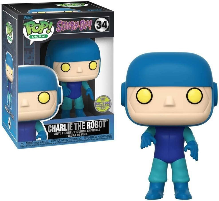 Funko POP! Digital: Scooby-Doo! - Charlie The Robot (NFT Release/1550 PCS) #34