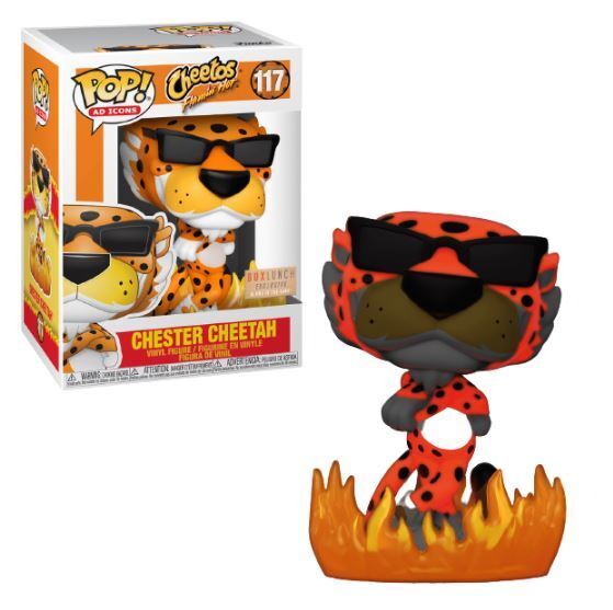 Funko POP! AD Icons: Cheetos Flamin Hot - Chester Cheetah (GiTD)(Box Lunch) #117