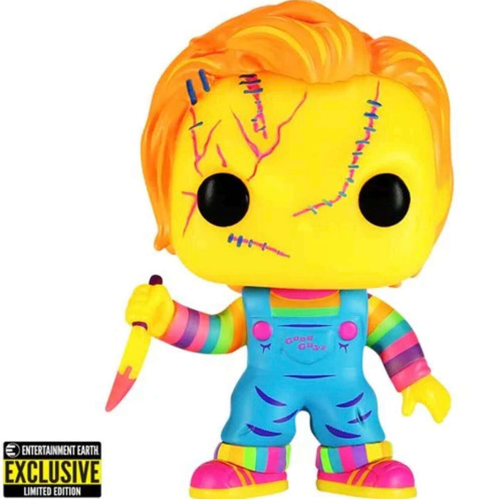 Funko POP! Movies: Bride Of Chucky - Chucky [Black Light] (Entertainment Earth) #315
