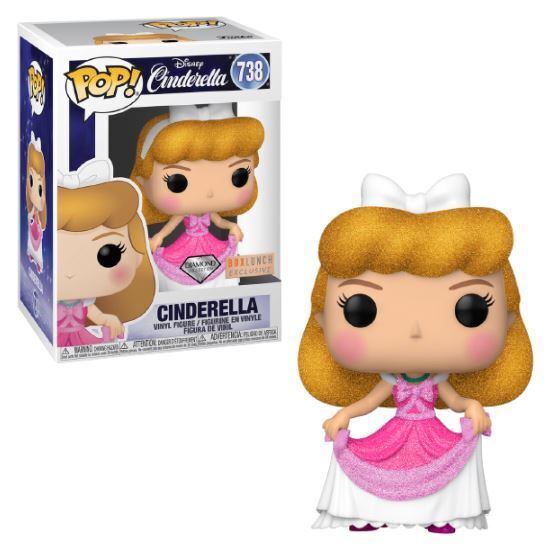 Funko POP! Disney: Cinderella (Diamond) (Box Lunch)  #738