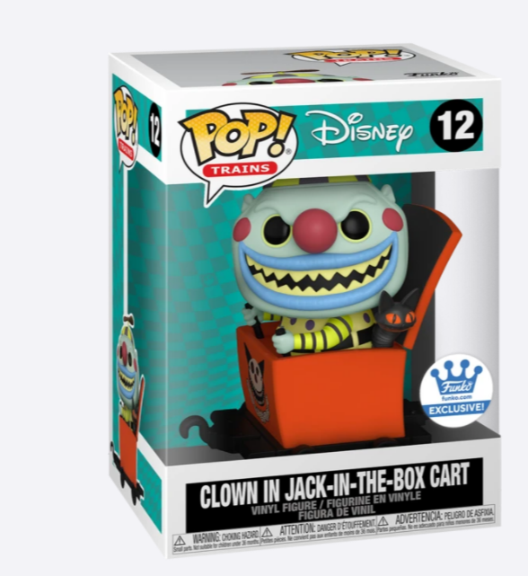 Funko POP! Trains: Disney - Clown in Jack-In-The-Box Cart (Funko) #12