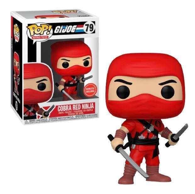 Funko POP! Retro Toys: G.I. Joe - Cobra Red Ninja (GameStop) #79