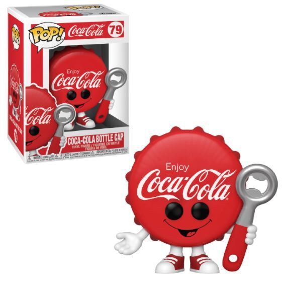 Funko POP! Coca-Cola: Coca-Cola Bottle Cap (Damaged Box) #79