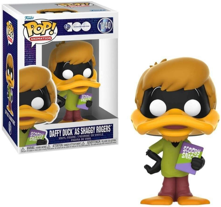 Funko POP! Animation: WB 100th Anniversary - Daffy Duck As Shaggy Rogers #1240