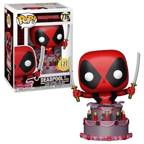 Funko POP! Deadpool [In Cake] [Metallic] (7-Eleven) #776