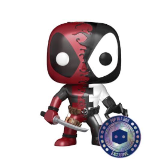 Funko POP! Marvel: Deadpool/Venom [Metallic](Pop In A Box)(Damaged Box) #237